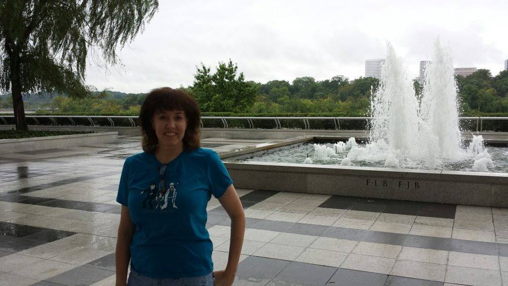 mom at kennedy center