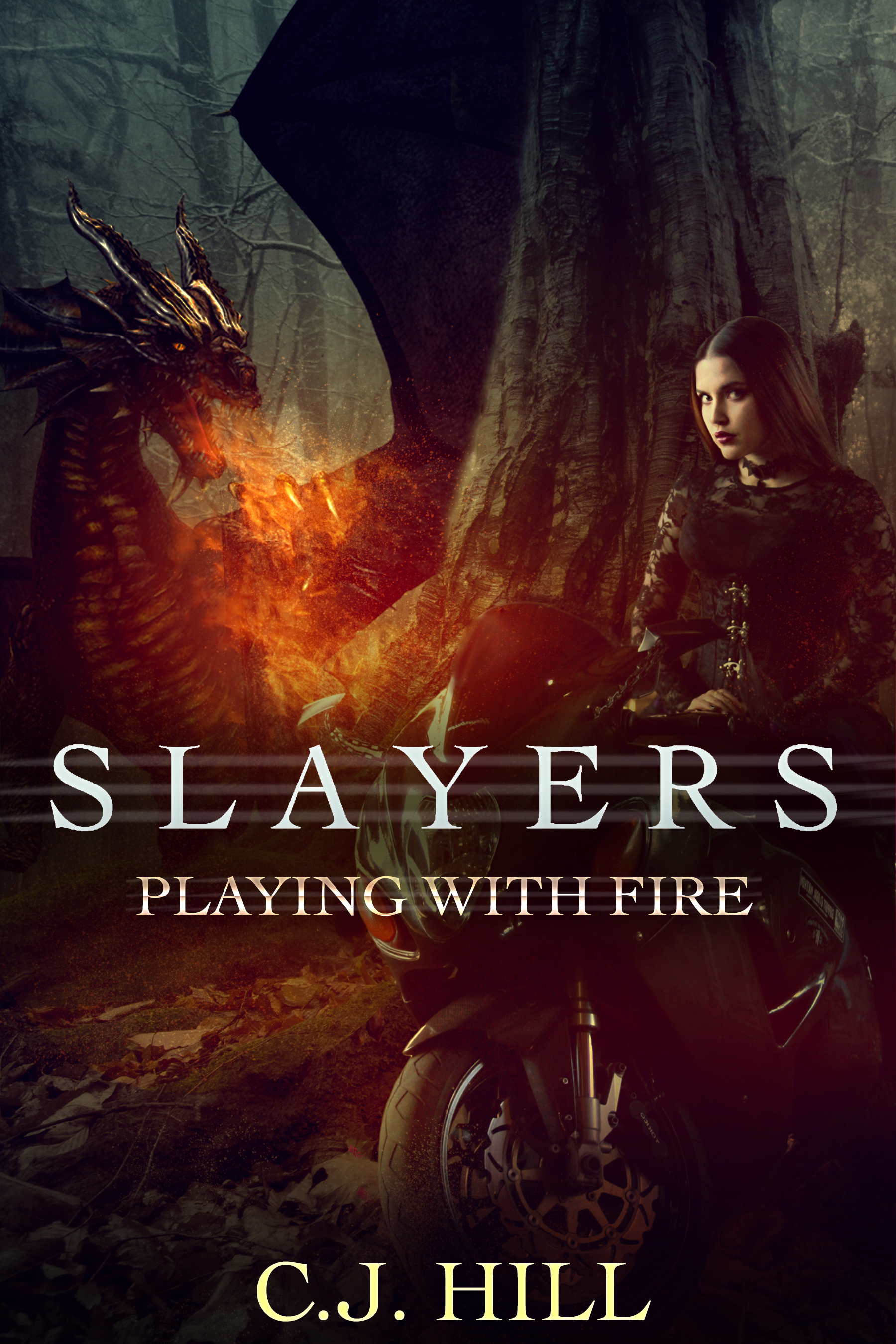 Slayers Playing with fire darkened