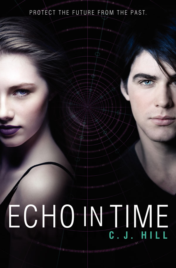 Book cover for "Echo in Time" by CJ Hill