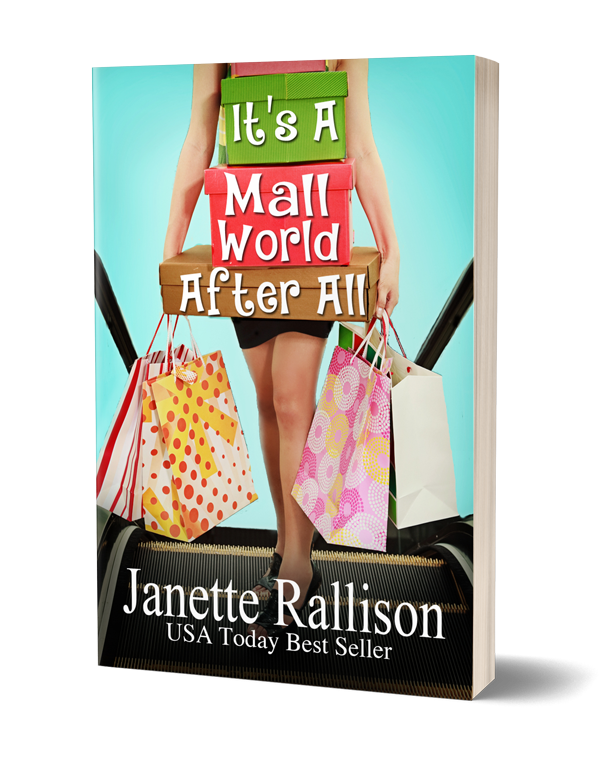 Book cover for "It's a Mall World After All," by Janette Rallison.