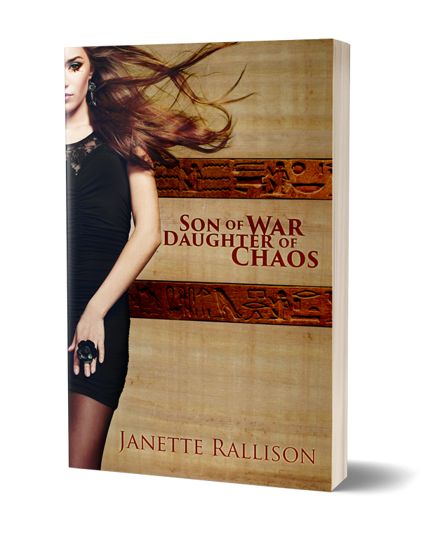 Book cover for "Son of War, Daughter of Chaos," by Janette Rallison.