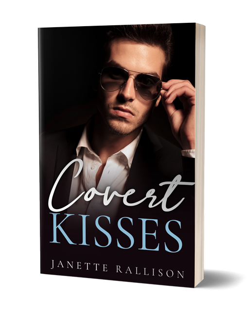 Book cover for "Covert Kisses" by Janette Rallison