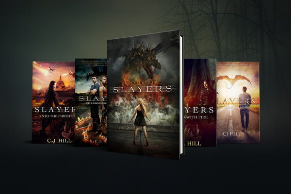 Covers for the Slayers series by Janette Rallison
